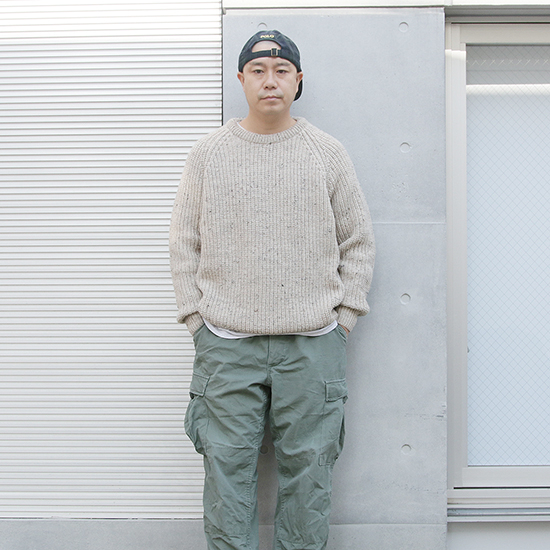 De Petrillo‼️新作⭐️ベージュ‼️セットアップ⭐️定価23万‼️⭐️ビームス購入 BLOG-PROPS-STORE : 畦編みセーター/Armani (ANX)