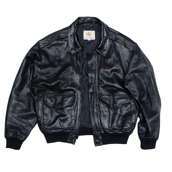 70s〜 GOLDEN BEAR A-2 TYPE LEATHER JKT 44（BLOG-PROPS-STORE 