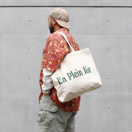 EN PLEIN AIR CORE LOGO JUMBO TOTE トートバッグ（EN PLEIN AIR
