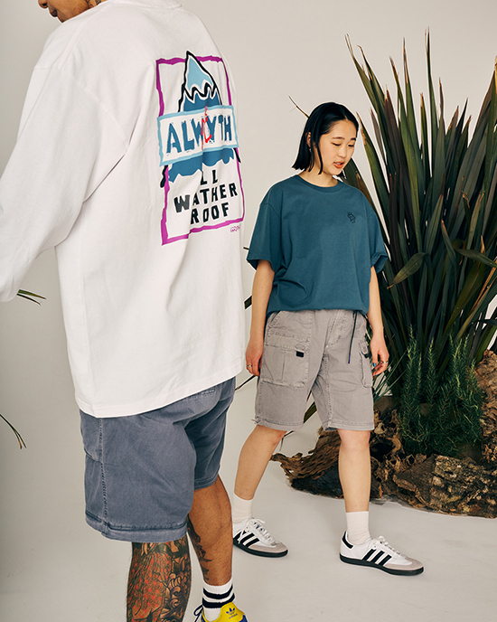 GRAMICCI × ALWAYTH ピグメントパンツ GRAMICCI (グラミチ) Gramicci×ALWAYTH ZIP-OFF PIGMENT PANTS