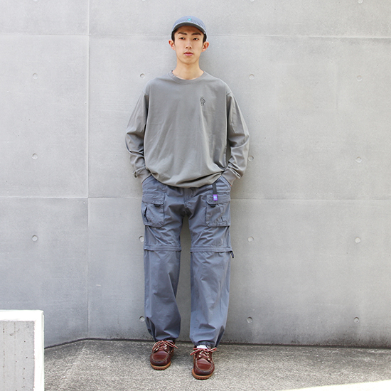 GRAMICCI × ALWAYTH ピグメントパンツ GRAMICCI (グラミチ) Gramicci×ALWAYTH ZIP-OFF PIGMENT PANTS