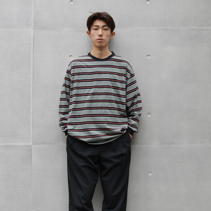 BLOG-PROPS-STORE : Multi Striped L.S T/Eddie Bauer(Anx)