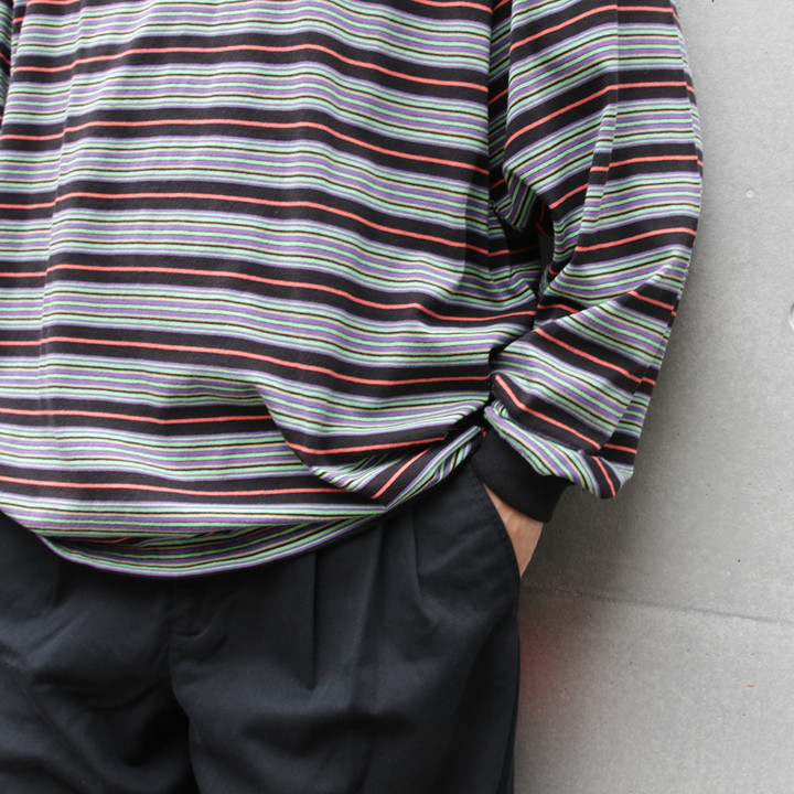 BLOG-PROPS-STORE : Multi Striped L.S T/Eddie Bauer(Anx)