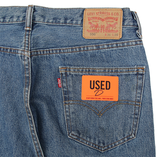 BLOG-PROPS-STORE : Levi's 550 Blue(Anx)