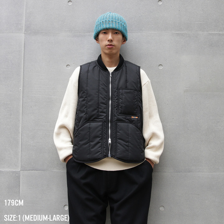 BLOG-PROPS-STORE : OG Quilted Vest/Fake Suede(Amx)